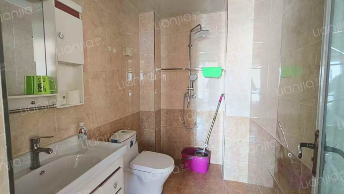 新华城 中高好楼层 南向两居室  看房有钥匙-卫生间