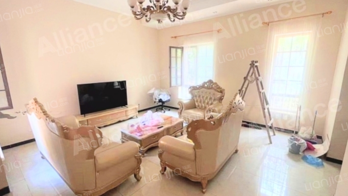 北京西南 京都颐和城276平南入户精装别墅证满五-客厅