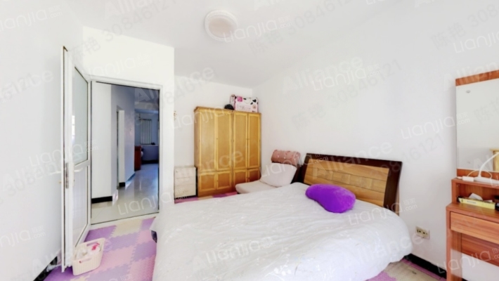 六十七处家属楼 2室1厅 南 北-卧室