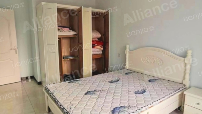 农大人才家园 南北通透大三居 精装修-卧室A