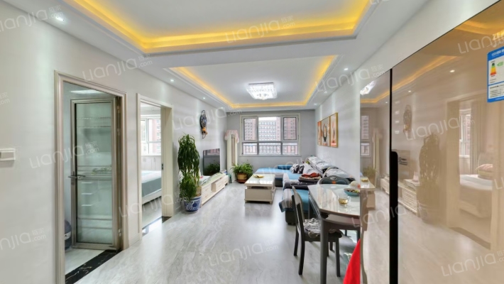 精装修 东南两居 中层 精装修 满二 拎包入住-客厅