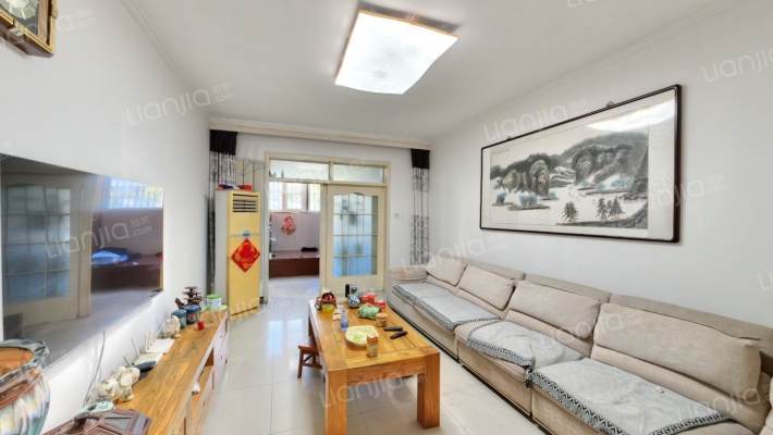 开发区高新朝阳路水乡园南北通透两居税费低-客厅