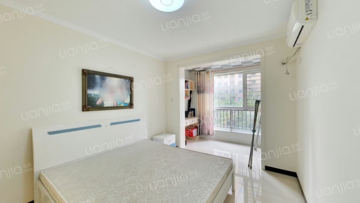 开发区钻石广场精装修两居室家具家电齐全拎包入住-卧室A