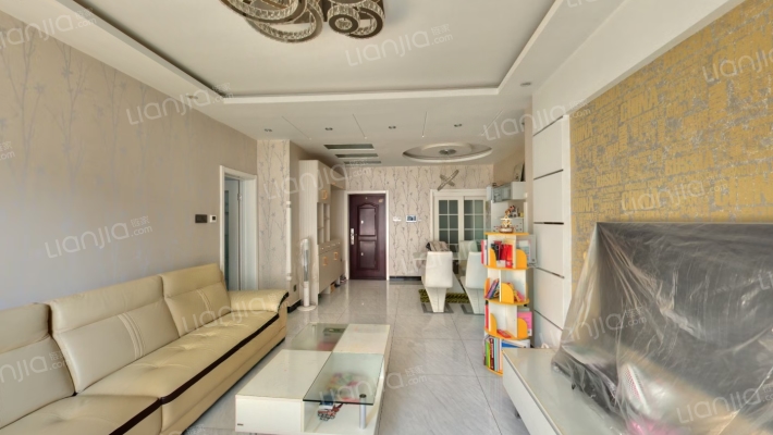 金竹花园大两居精装修      出售-客厅