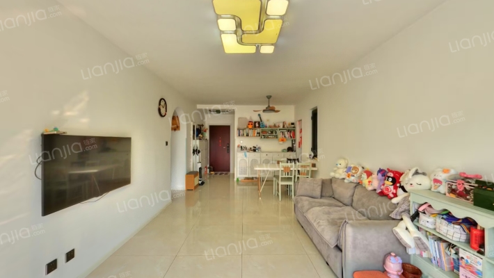 精装修 南向2居 采光好 无遮挡 满五唯一-客厅