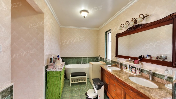 急售琉璃湖精致装修大独栋别墅，500平院子，价格美丽-卫生间B