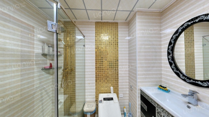 市区冠云路精装双拼别墅，拎包入住，带南向大院子。-卫生间B