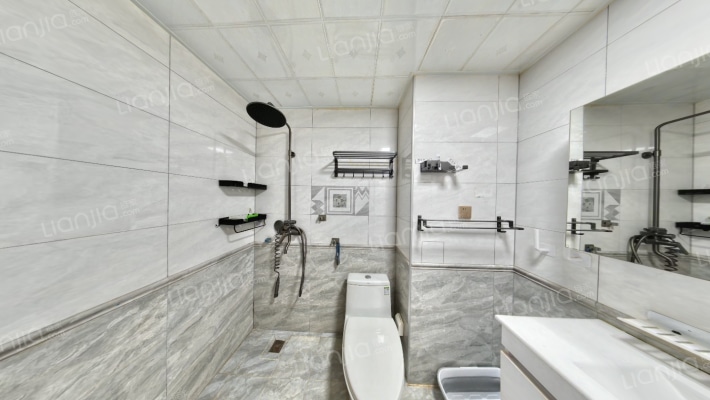 业主诚心出售，南北通透三居户型方正，全天采光。-卫生间