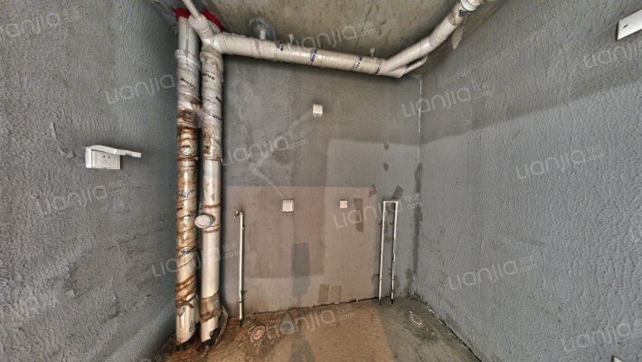 毛坯房，小卧室无遮挡，视野开阔-卫生间