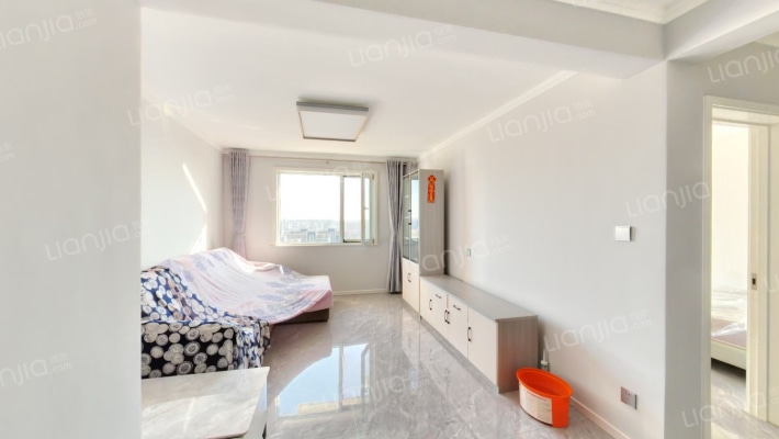 德信公园 朝南两居 中高楼层 采光好 交通便利-客厅