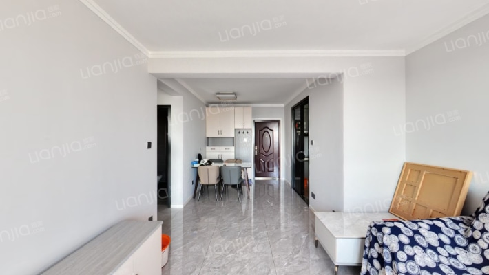 德信公园 朝南两居 中高楼层 采光好 交通便利-客厅