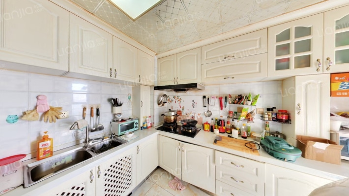 涿州开发区御景园精装全南两居室房本满二-厨房