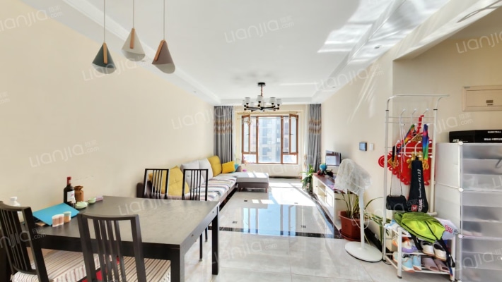 涿州高铁东站 精装南北通透三居出售 可拎包入住哦-客厅