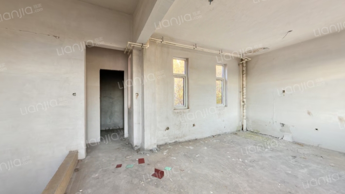 军官社区联排别墅，集体供暖，随意装修-卧室E