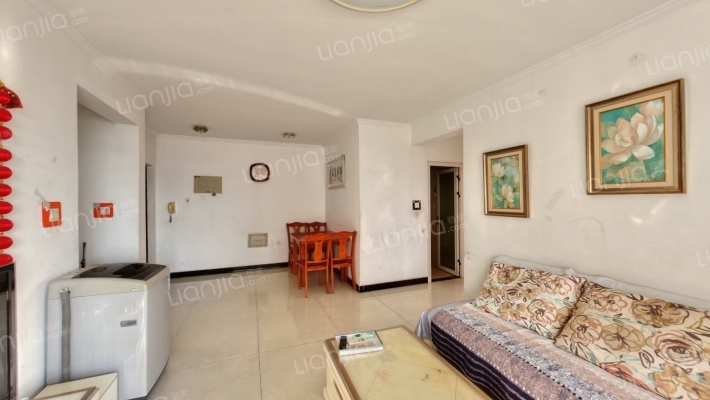 开发区冠云路新加坡精装修两居室家具家电齐全拎包入住-客厅