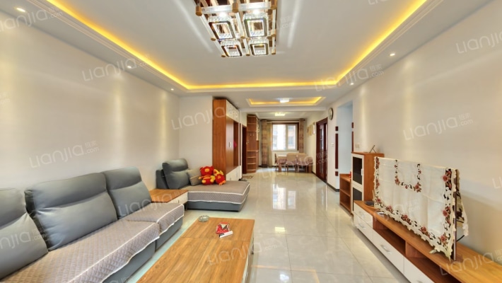 精装洋房，中间层，南北通透，低密度洋房-客厅