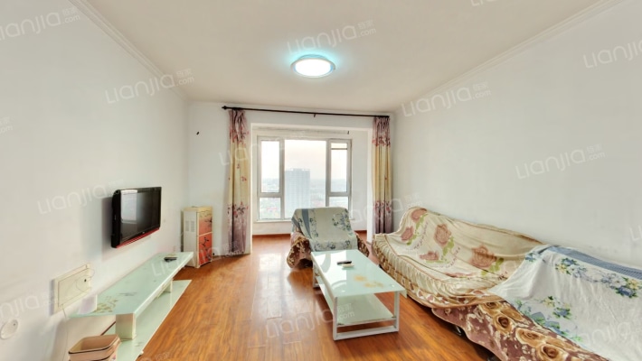 香邑溪谷精装修中上楼层南北通透三居室-客厅