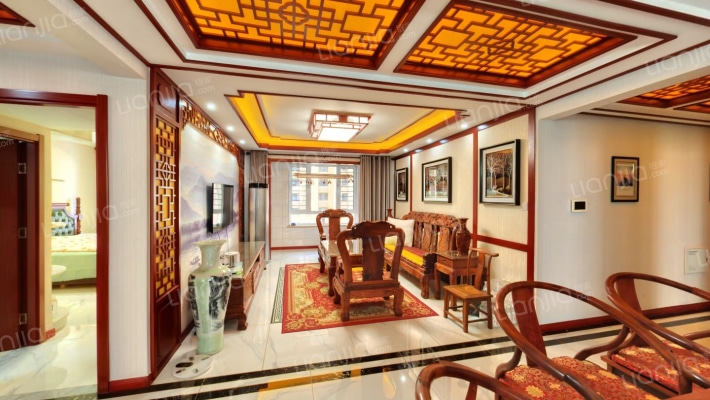 本房子在德信公园北侧 精装修所见即所得-客厅