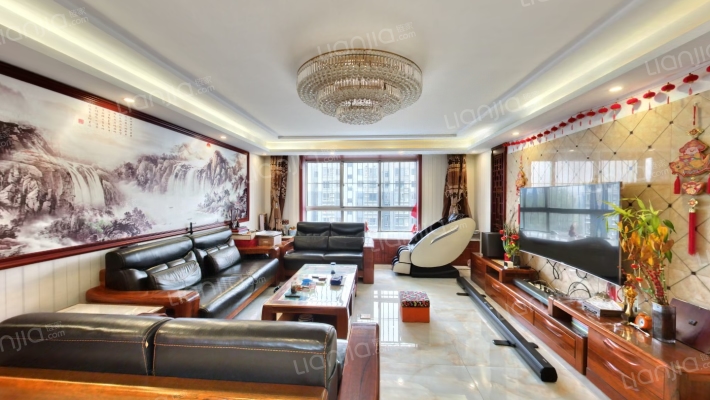 中央公馆 4室2厅 南 北-客厅