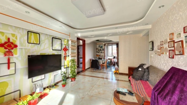 香邑溪谷精装自住南北通透大三居房本满二无尾款-客厅