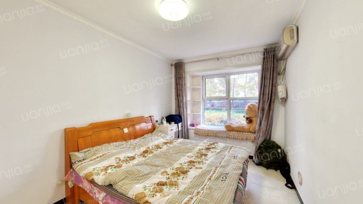 上园全南两居室  精装修  全天采光-卧室B