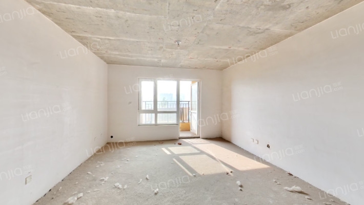 香邑溪谷南北通透四居毛坯随意装修-客厅