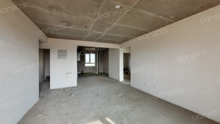 香邑溪谷南北通透四居毛坯随意装修-客厅