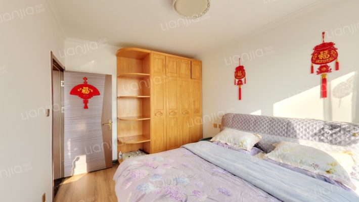 涿州东站 鸿坤理想湾，全阳大两居，自住精装修。-卧室A