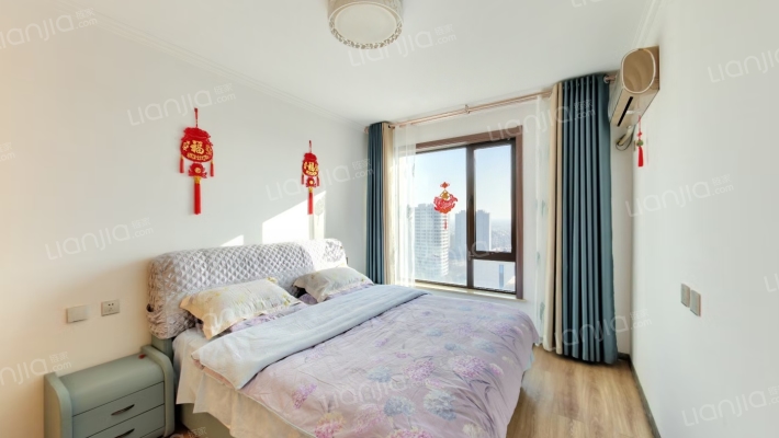 涿州东站 鸿坤理想湾，全阳大两居，自住精装修。-卧室A