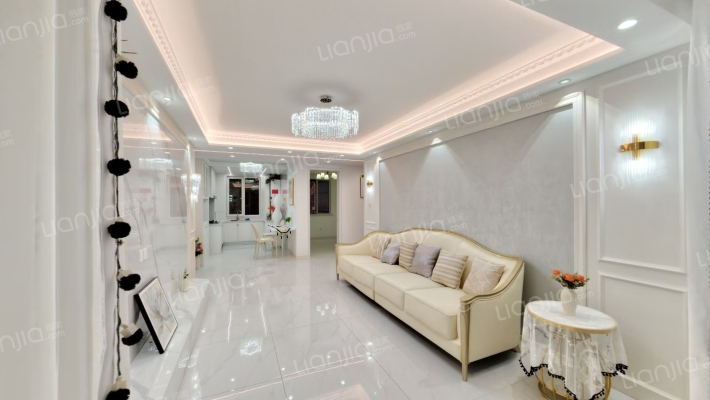 交通方便，配套齐全，采光好，无遮挡-客厅