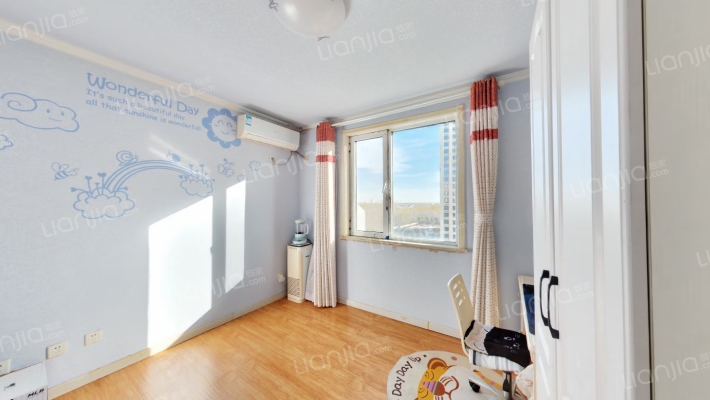 翡翠城精装两居 房本满 可拎包入住-卧室B