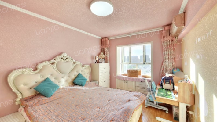 翡翠城精装两居 房本满 可拎包入住-卧室A