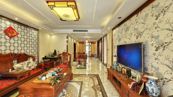 南北通透，户型方正，低楼层，花园小区，拎包入住-客厅B