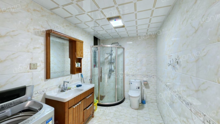 南北通透，户型方正，低楼层，花园小区，拎包入住-卫生间A