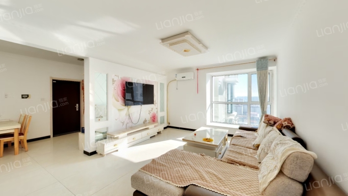 联合七号院南北通透大三居精装修-客厅