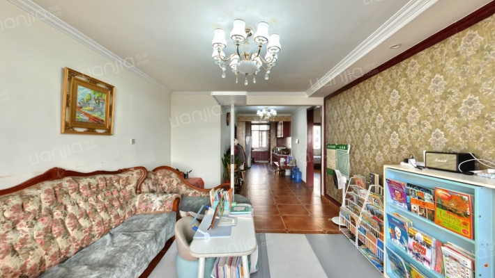 此房26年2月满五，精装修，采光好，视野好，看房方便-客厅