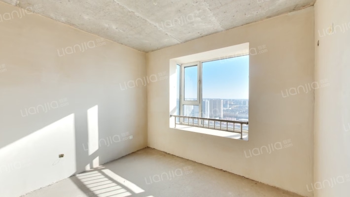 南北通透双卫大三居 高楼层 无遮挡 采光好 毛坯-卧室C