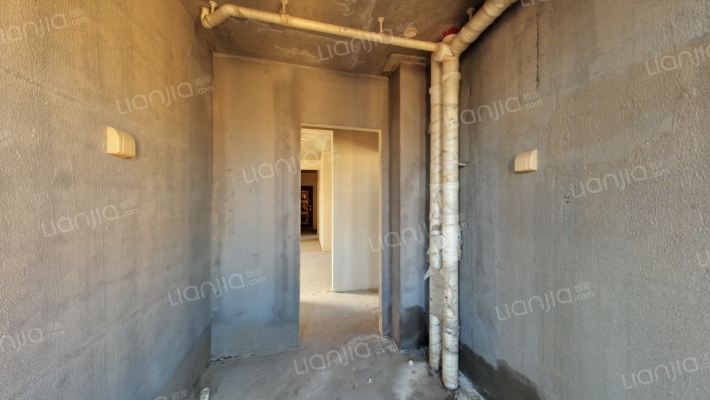 南北通透双卫大三居 高楼层 无遮挡 采光好 毛坯-卫生间A