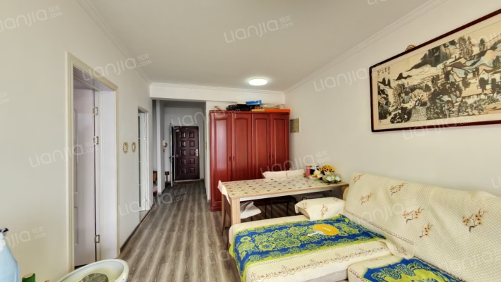 人车分流小区 中间楼层，视野好，全阳两居-客厅