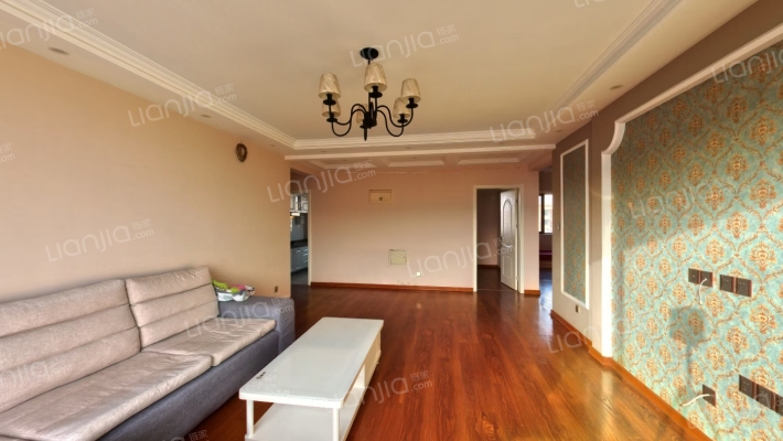 南向3居 户型方正 精装修  全天采光-客厅