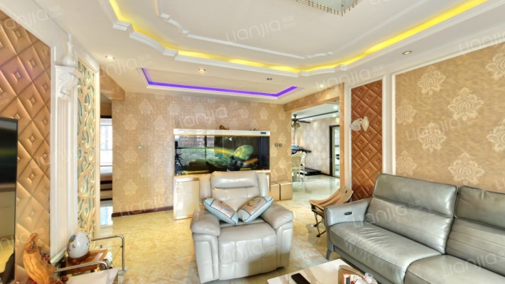 君临天下御景园 3室2厅 南 北-客厅