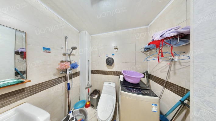 此房是 低楼层 户型方正没有面积浪费 中等装修 拎包入-卫生间