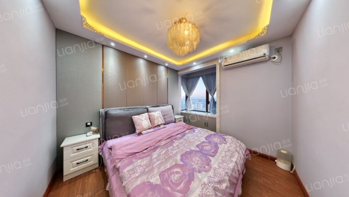 业主自住精装，带全屋家具家电，可直接拎包入住-卧室B