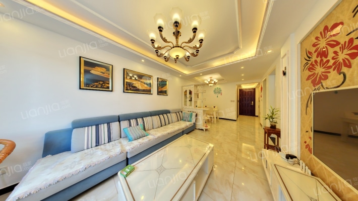 K2狮子城南区 2室2厅 南-客厅