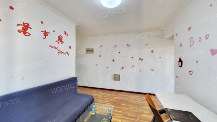 天保郦景 西向正规一居 下午采光无遮挡-客厅