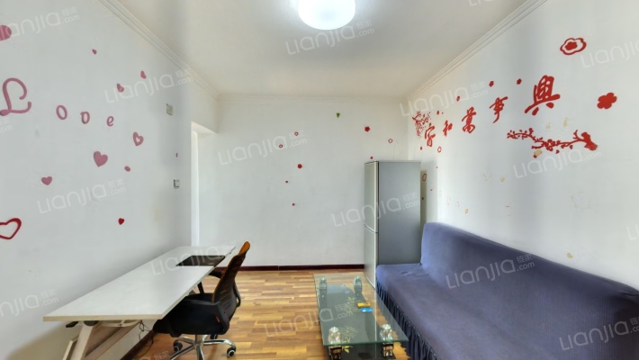 天保郦景 西向正规一居 下午采光无遮挡-客厅