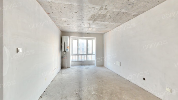 南向两居 全天采光 中上楼层 毛坯随意装修-客厅