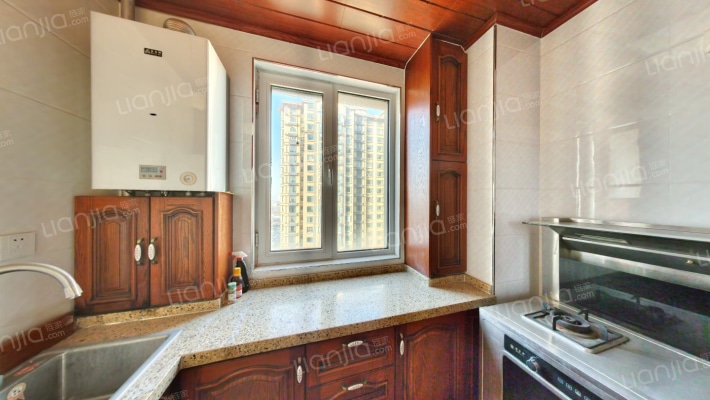 精装中式装修 全明格局 采光充足 看房随时-厨房