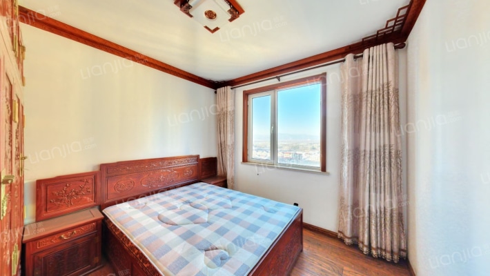 精装中式装修 全明格局 采光充足 看房随时-卧室B