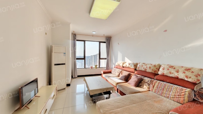 鸿坤理想湾 高铁东站 精装 南北通透二居 东户 高层-客厅